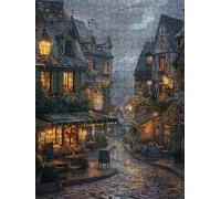 Camino De Pizarra Puzzle 6000 Piezas, Rompecabezas Adultos Puzzle, 3D Un Rompecabezas, Desafiante Puzzles de Decoración Juego de, Juego Educativo para Toda la Familia, para Regalo Decoración FNKL7-388
