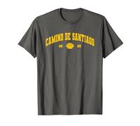 Camino de Santiago 2025 Camiseta, Hombre, Asfalto, 3XL