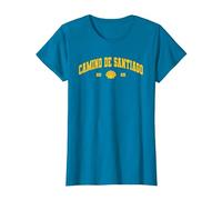Camino de Santiago 2025 Camiseta, Mujer, Zafiro, 3XL