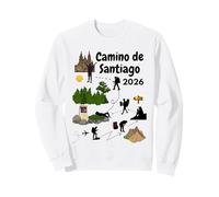 Camino de Santiago 2026 Fases Que Todo peregrino Entiende Sudadera