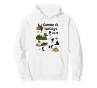 Camino de Santiago 2026 Fases Que Todo peregrino Entiende Sudadera con Capucha