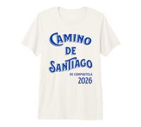 Camino de Santiago 2026 Peregrino Compostela Ruta España Camiseta Premium
