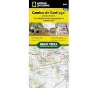 Camino de Santiago - Camino France Map 3 of 4: Terradillos de los Templarios to Ponferrada: 4004 (National Geographic Trails Illustrated Map)