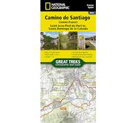 Camino de Santiago - Camino Frances Map 1 of 4: Saint-Jean-Pied-de-Port to Santo Domingo de la Calzada: 4002 (National Geographic Trails Illustrated Map)
