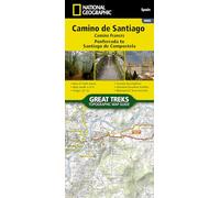 Camino de Santiago - Camino Frances Map 4 of 4: Ponferrada to Santiago de Compostela: 4005 (National Geographic Trails Illustrated Map)