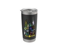 Camino de Santiago de Compostela Peregrinos Camino de Santiago Regalo Vaso térmico de acero inoxidable de doble pared