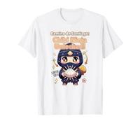 Camino de Santiago Ninja Level Unlocked Pilgrim Hiking Spain Camiseta