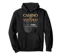 Camino de Santiago Nivel Ninja Desbloqueado Pilgrim Hiking Sudadera con Capucha
