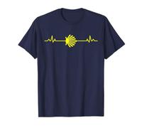 CAMINO DE SANTIAGO, RECUERDO DE Latido del corazón de Shell Camiseta