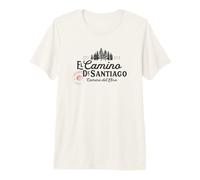 Camino del Ebro - El Camino de Santiago Camiseta Premium
