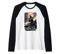 Camino del Ninja: Ropa, Ropa, Adolescente, niño, papá, mamá Camiseta Manga Raglan