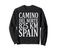 Camino del Norte 825 KM España Ruta de Peregrinación Abanico Sudadera