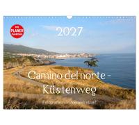 Camino del norte - Küstenweg (Wandkalender 2027 DIN A3 quer), CALVENDO Monatskal