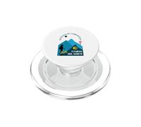Camino del Norte Mujer Caminando Santiago de Compostela 2026 PopSockets PopGrip para MagSafe