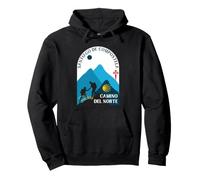 Camino del Norte Pareja Peregrinos Santiago de Compostela 2026 Sudadera con Capucha