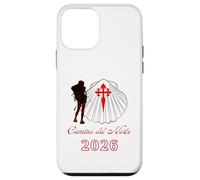 Camino del Norte Santiago Compostela 2026 Señora Peregrina Carcasa para iPhone 12 Mini