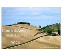 Camino di Assisi - Franziskusweg (Wandkalender 2026 DIN A2 quer), CALVENDO Monatskalender: Auf den Spuren des Franz von Assisi am Pilgerweg von Dovadola nach Rom