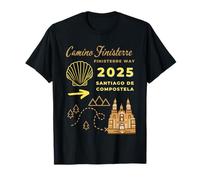Camino Finisterre 2025 Santiago de Compostela Camiseta