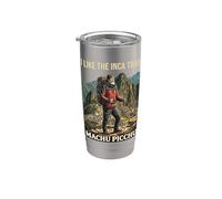 Camino Inca Machu Picchu Senderismo S-America Trekking Vaso térmico de acero inoxidable de doble pared