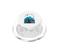 Camino Inglés Pareja Peregrinos Santiago de Compostela 2026 PopSockets PopGrip para MagSafe
