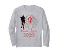 Camino Inglés Santiago Compostela 2026 Señora Peregrina Manga Larga