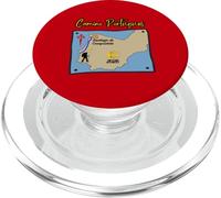 Camino Portugues 2026 Santiago de Compostela Peregrino Mapa PopSockets PopGrip para MagSafe