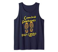 Camino Portugues, BUEN CAMINO, Botas de senderismo Camiseta sin Mangas