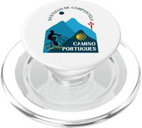 Camino Portugués Ciclista Santiago de Compostela 2026 PopSockets PopGrip para MagSafe