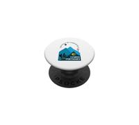 Camino Portugues Pareja Bicicleta Santiago de Compostela 2026 PopSockets PopGrip Adhesivo