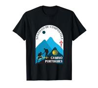 Camino Portugues Peregrinos Ayudando a Santiago Compostela 2024 Camiseta