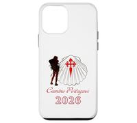 Camino Portugues Santiago Compostela 2026 Señora Peregrina Carcasa para iPhone 12 Mini