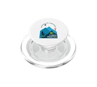 Camino Primitivo Bicicleta Mujer Santiago de Compostela 2026 PopSockets PopGrip para MagSafe