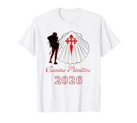Camino Primitivo Santiago Compostela 2026 Señora Peregrina Camiseta