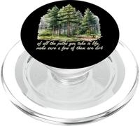 Camino Que Tomas John Muir Naturaleza Amante Senderismo Montaña PopSockets PopGrip para MagSafe