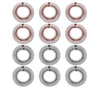 Camino Roto De Cabello De 12 Partes, Finalista De Cabello Simple, Peine De Cabello De Plástico Flexible, Mecha De Dama, Accesorios Para Peinados.