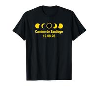 Camino Total Eclipse Solar Camino de Totalidad - Tops & Stuff Camiseta