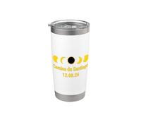 Camino Total Eclipse Solar Camino de Totalidad - Tops & Stuff Vaso térmico de acero inoxidable de doble pared