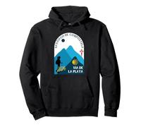 Camino Vía de la Plata Mujer Caminando Santiago 2026 Sudadera con Capucha
