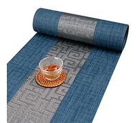 Caminos de Mesa Camino De Mesa De PVC 100% Resistente Al Agua, Extra Largo 450cm 300cm 240cm 150cm, Manteles Individuales Limpios para Restaurante Occidental/ Casa De Té ( Size : 30x180cm/11.8x70.9in