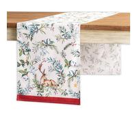 Caminos de mesa Maison d' Hermine, 100 % algod?n, mantel decorativo para el D?a de la Madre, hogar, cocina, comedor y camping, D?a de Acci?n de Gracia