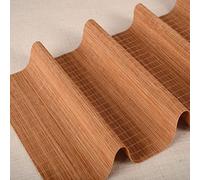 Caminos de Mesa Salvamanteles De Bambú Originales, Antideslizante y Mantel Impermeable Camino De Mesa para Mesa De Té Casa De Campo, Ancho 50cm 60cm 90cm (Size : 50x120cm/19.7x47.2in)