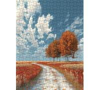 Caminos Nubosos Puzzle 3000 Piezas, Rompecabezas Adultos Puzzle, Desafiante Puzzles de Decoración Juego de, Entretenimiento Juego Educativo para Toda la Familia, para Regalo Decoración DX0YL7-1063