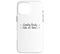 Caminos Rurales Llévame a casa Montaña PU Carcasa para iPhone 16 Pro MAX