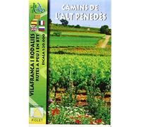 Camins del l'Alt Penedès, mapa excursionista. Escala 1:20.000. Editorial Piolet.: Vilafranca i rodalies. Rutes a peu i en BTT. Escala 1:20.000 (SIN COLECCION)