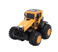 Camión Agrícola RC de 2,4G, Coche Acrobático con Control Remoto Todo Terreno, Vehículo de Juguete a Escala 1/14 con Demostración Automática y Función de Caballito (Orange)