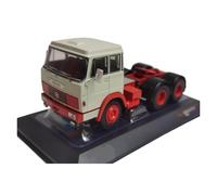 Camión aleación Fundido a presión 1/43 For19 5S 1966 con Cabeza Remolque Modelo Coche Coleccionable para Adultos Adorno Decoración del Hogar