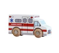 Camión Ambulancia de madera Lanza | El Toy Van - ref. GT265 - 5056332102658 - Rojo