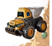 Camión Astillero - Excavadora Y Coches Bandeja De Para Articulaciones Móviles - Vehículos Astillero Para Cumpleaños Niñas Niños Niños Jardín Infancia Sala Juegos Guardería Bandeja De Juego