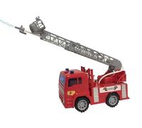 Camión Bomberos Juguete Luces Sonidos Spray Agua Camión Bomberos para Niños con Movimiento de Emergencia con Bomba de Agua Luces Intermitentes y Sirenas Vehículo Juguete de Emergencia para Niños