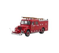 Camión Bomberos Loadstar a Escala 1:43 Modelo Coche Metal Fundido a presión vehículo Decorativo Coleccionable para Adorno Decoración del Hogar